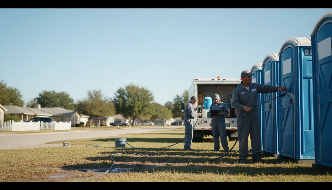 Long-Term Portable Toilet Rental in Larned, KS near me